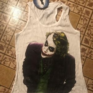 Juniors The Dark Knight Joker Heath Ledger Tank